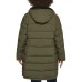  Ladies' Water Resistant Long Stretch Jacket, Green, Small