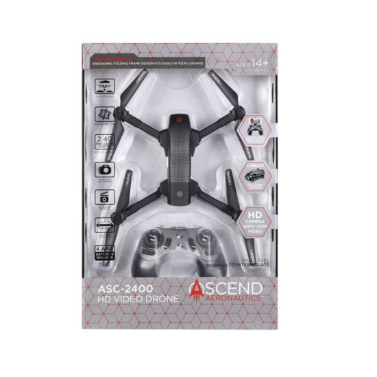  ASC-2400 HD Video Drone 720p