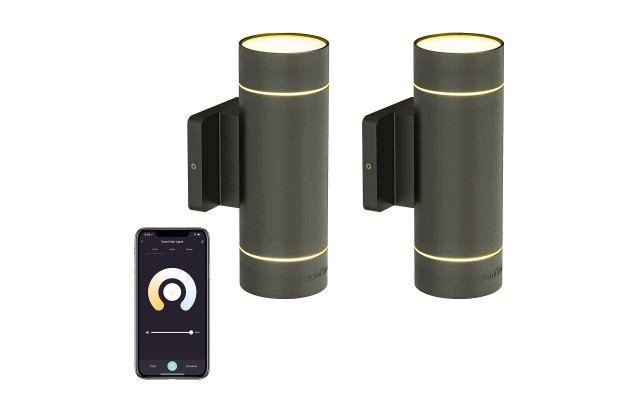  AT1680 Smart Wifi Wall Light/ Sconce Color-changing Hue with Endless Color Options 2-pack