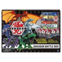 Bakugan Battle Box Gift Set with 5 Battle Planet Bakugan Collectible Figures