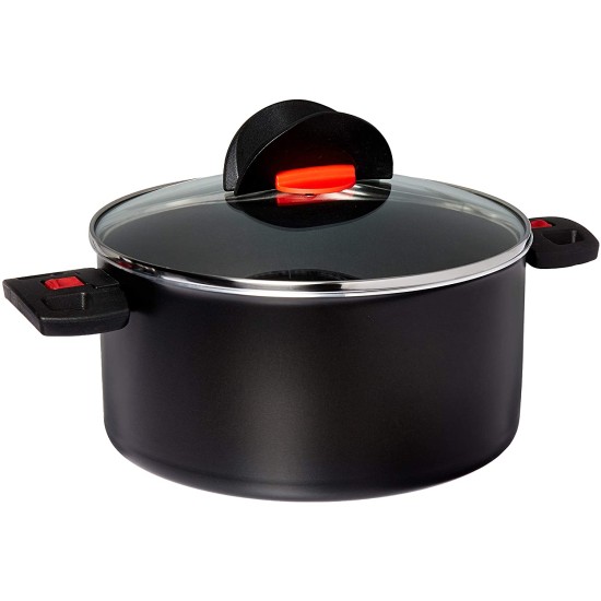  Click and Cook 9.5″ Sauce Pan Oven-friendly up to 320°F