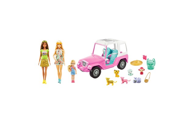 Sisters and 6 Baby Jungle Animals Gift Set