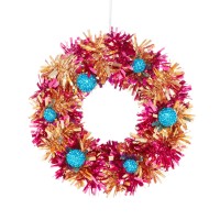 Bloomingdale’s Contemporary Plastic Wreath Decor
