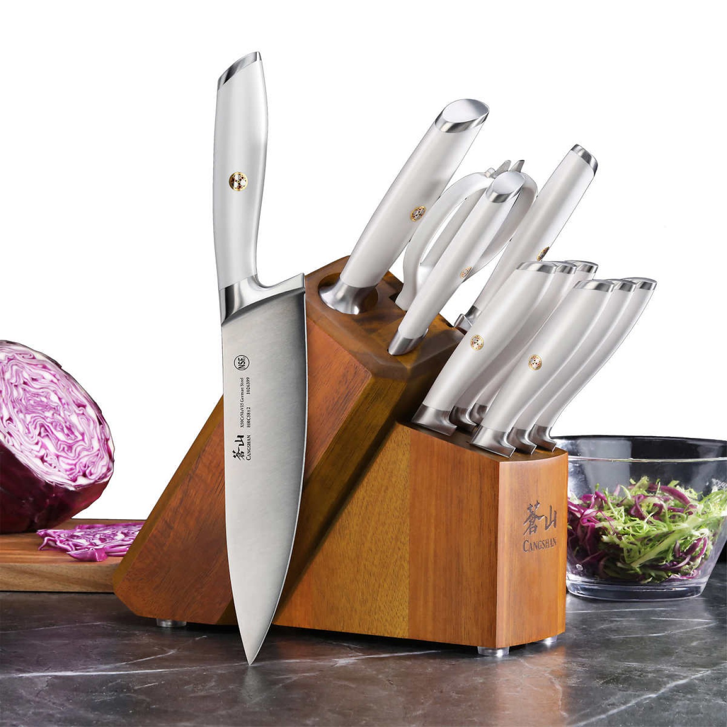 cangshan 12 piece knife set