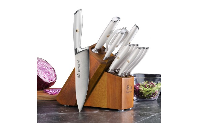  L Series 12-Piece German Steel Forged And Handcrafted Full Tang Knives 1026078