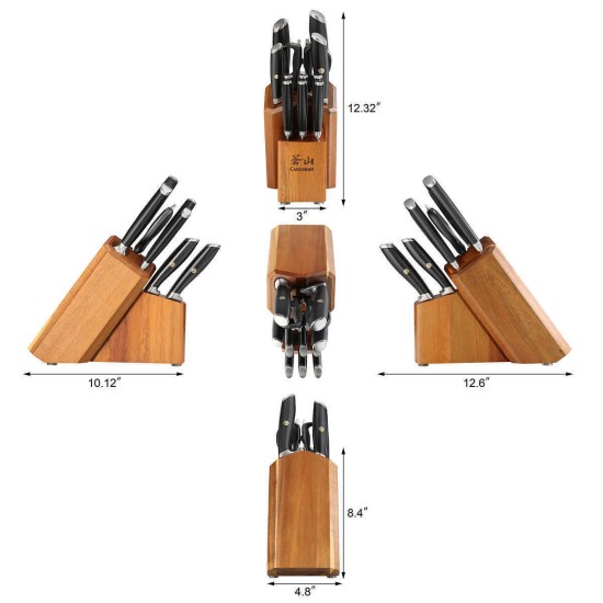  L Series 12-Piece German Steel Forged Knife Set