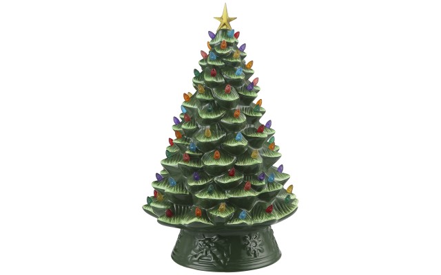 Ceramic Lighted Nostalgic Christmas Tree