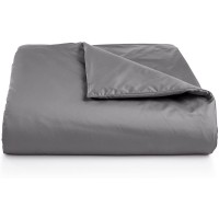 Charter Club Damask Solid 550 Thread Count Supima Cotton King Duvet Cover Horizon, Gray
