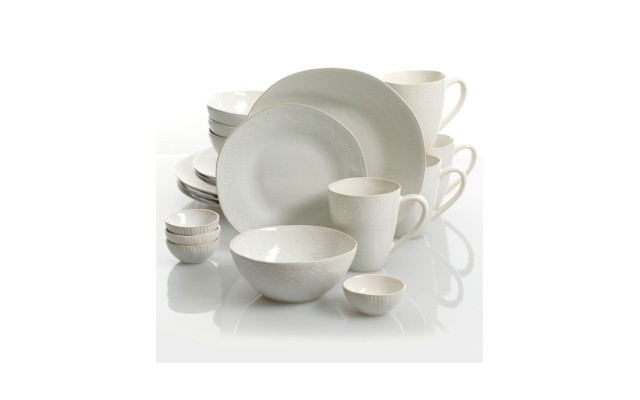 Cravings by Chrissy Teigen Tunisian Mist 20-piece Dinnerware Set