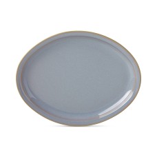 Dansk Haldan 14″ Oval Serving Platter, Blue