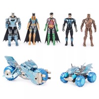 DC Comics Gotham Defenders Metal Tech 4″ Fig Vehicle Pack