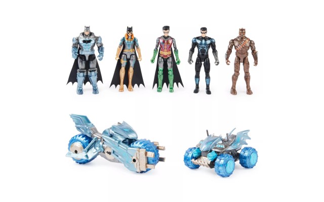  Gotham Defenders Metal Tech 4″ Fig Vehicle Pack