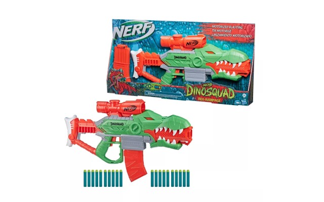 DinoSquad Rex-Rampage Motorizing Dart Blaster
