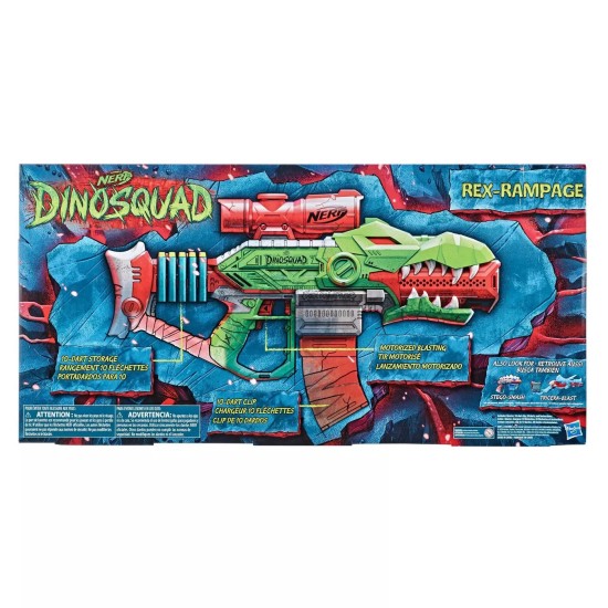 DinoSquad Rex-Rampage Motorizing Dart Blaster