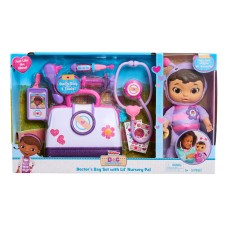 Disney Junior Doc McStuffins Lil’ Nursery Pal and Toy Hospital Doctor’s Bag Set