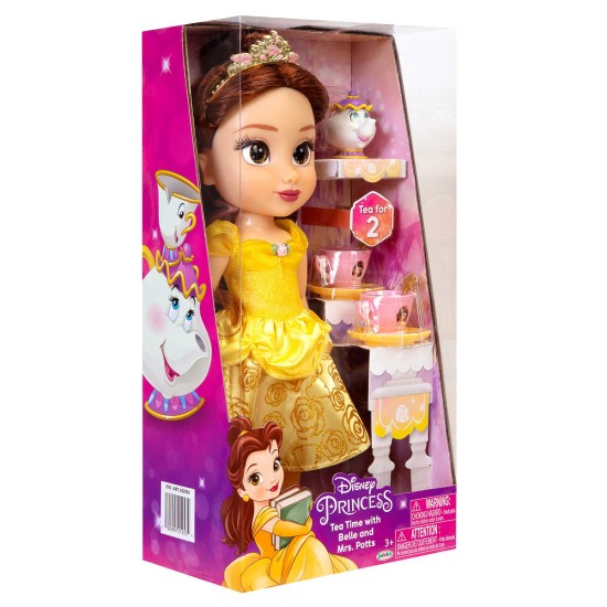  Princess Doll Tea Time with Belle & Mrs. Potts – 3 Years and Up