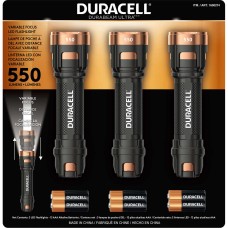 Duracell Durabeam Ultra LED Flashlight, 550 Lumens, (3-Pack)
