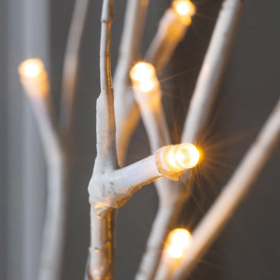  LED Birch Branch with Batteries 39″ 2-pack