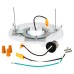 FEIT LED 7.5” Flat Panel Downlight, 4-pack
