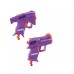Fortnite Targeting Set with 2 Micro Blasters Suction Darts Stick To Target, 10 suction darts and target