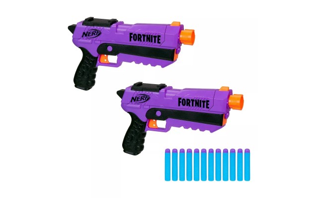 Fortnite-themed DP-E Blaster  gun (Pack of 2)