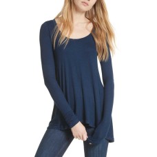 Free People Women's January Long Sleeves Pullover Blouse Tops