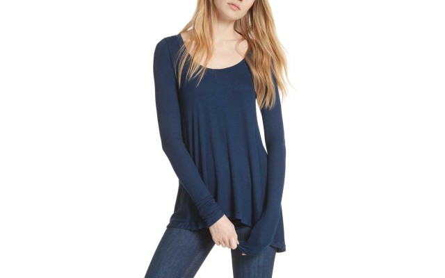  Women's January Long Sleeves Pullover Blouse Tops