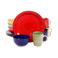 Gibson Color Vibes 12-Pc. Dinnerware Set