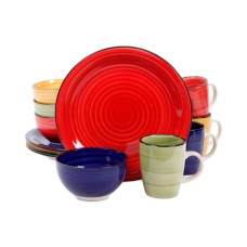 Gibson Color Vibes 12-Pc. Dinnerware Set