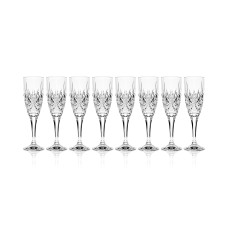 Godinger Dublin Champagne Flutes, Set of 8