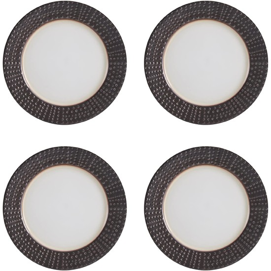 Gourmet Basics by  Metropolitan 16-Piece Dinnerware Set, Service For 4