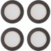Gourmet Basics by  Metropolitan 16-Piece Dinnerware Set, Service For 4