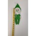 Handmade Amigurumi Baby Wool For Girls or Boys Funny Soft Toys Safety For Kids, Green Baby - 3.93 inches