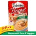  Delectables Bisque Lickable Wet Cat Treats for Adult & Senior Cats, 12 Pack,  Tuna & Veggies