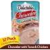 Hartz Delectables Chowder Lickable Wet Cat Treats for Kitten, Adult & Senior Cats (Chicken & Tuna, Pack of 12)