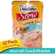  Delectables Stew Lickable Wet Cat Treats for Adult & Senior Cats (Tuna & Whitefish, Pack Of 12)
