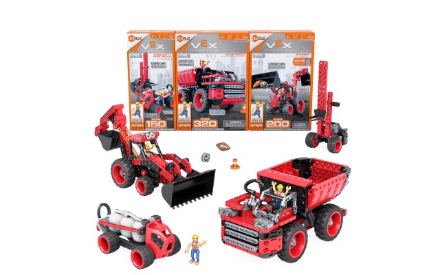  VEX Robotics, Construction Vehicle 3 Pack Bundle - 8+ Years