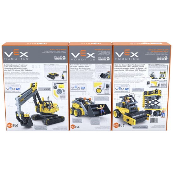 VEX STEM Robotics Construction Zone Bundle 3 Pack Yellow