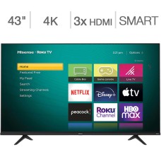 Hisense 43″ Class – R7G5 Series – 4K UHD LED 3x HDMI 60Hz LCD TV (Model-43R7G5)