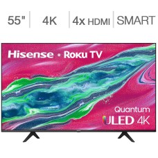 Hisense 55″ Class – U6GR5 Series – 4K ULED 60Hz LCD TV (Model-55U6GR)
