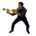  Atomic Power Popper Launcher Battle Pack, 4 Power 168 Balls