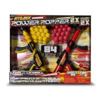 Hog Wild Atomic Power Popper Launcher Battle Pack with 84 Sponge Balls