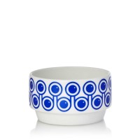 Hokolo Sugar Bowl (8.6 x 8.6 x 5.1 cm, Blue)