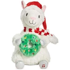 Holiday Lane Animated Musical Plush Llama