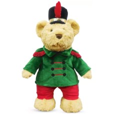 Holiday Lane Christmas Cheer Plush Marching Band Brown Bear