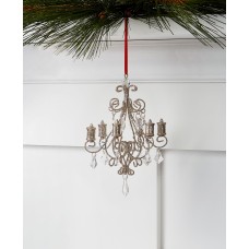 Holiday Lane Crystal Elegance Chandelier Christmas Ornament