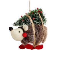Holiday Lane Hedgehog with Tree Ornament