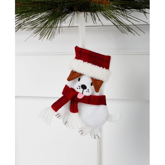  Pets, Felt Dog Stocking Ornament