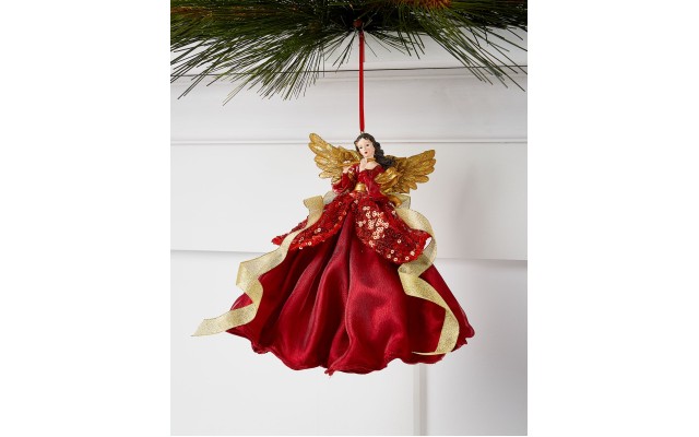  Renaissance Caucasian Angel Ornament