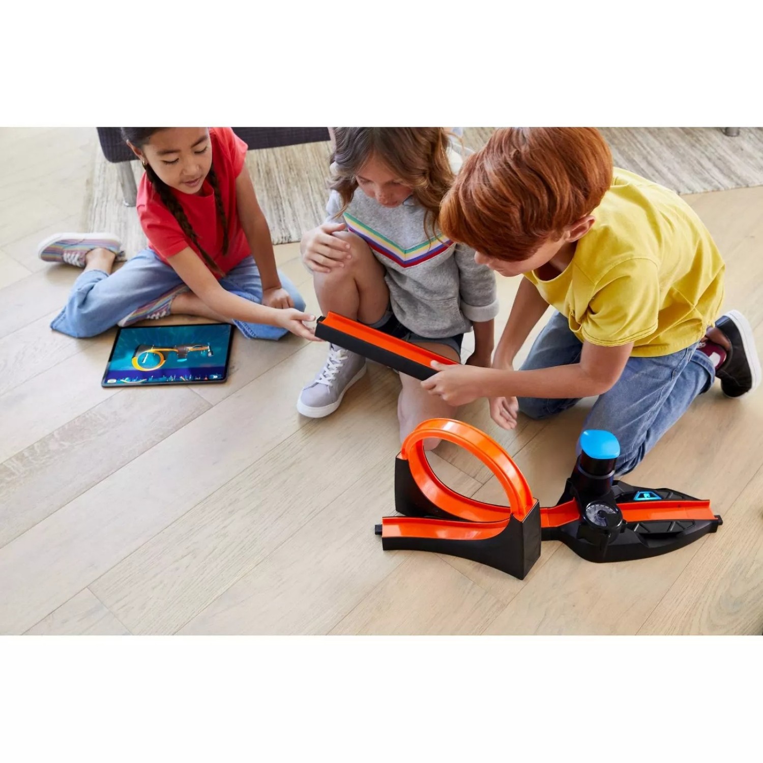 hot wheels id smart track starter kit trackset